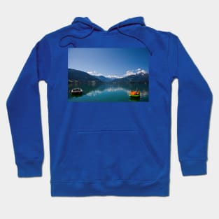 Placid Lake Zell, Austria Hoodie